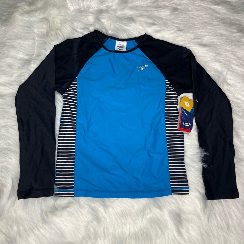 Speedo Rash Guard Long Sleeve - Picture 2 of 4